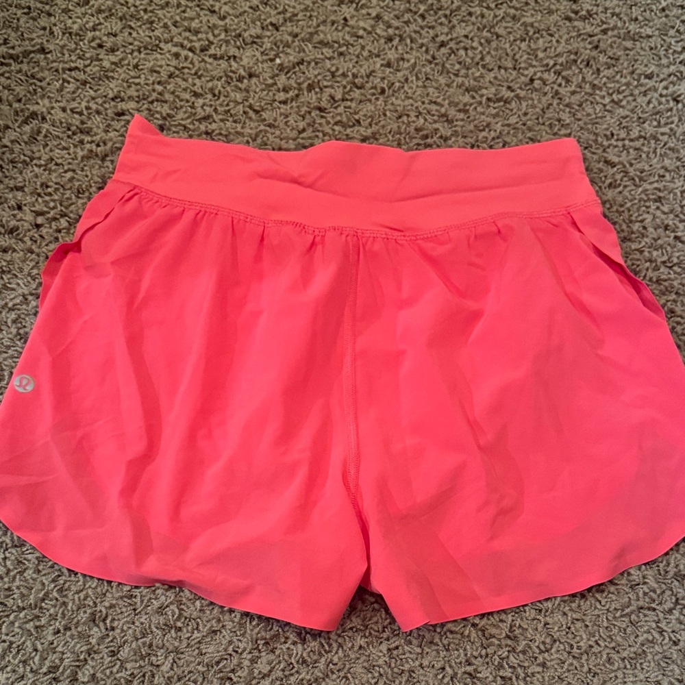 Lululemon Athletica Bright Pink Athletic Shorts - Picture 5 of 6